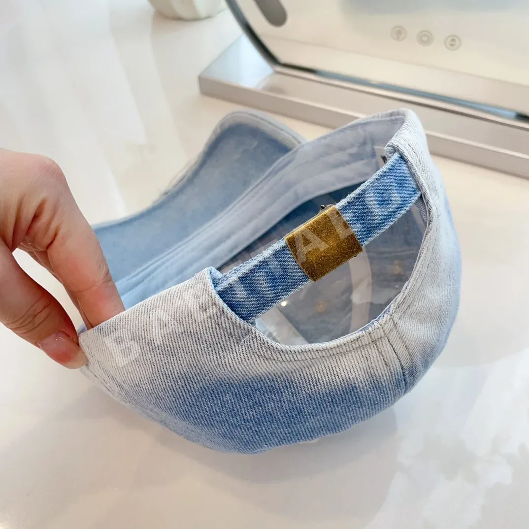 발렌시아가 타이다이 데님 베이스볼캡 상세 이미지 6
