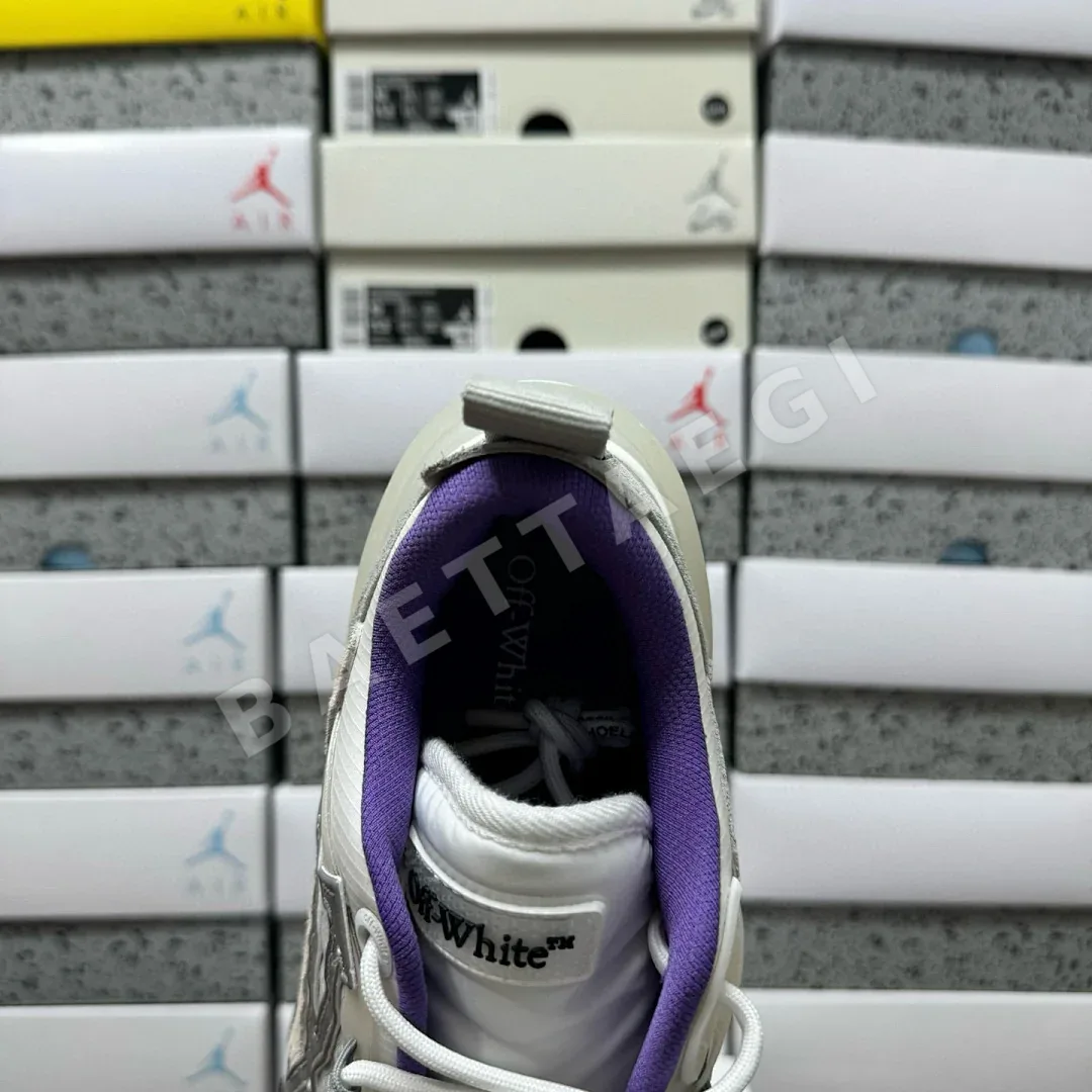오프화이트 ODSY-2000 202421 Off White Sneaker White Purple 상세 이미지 8