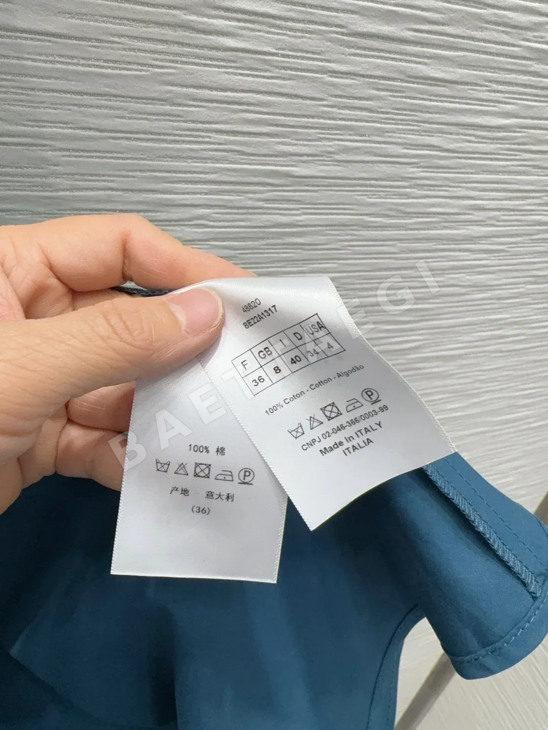 디올 여성 셔츠 드레스 상세 이미지 7