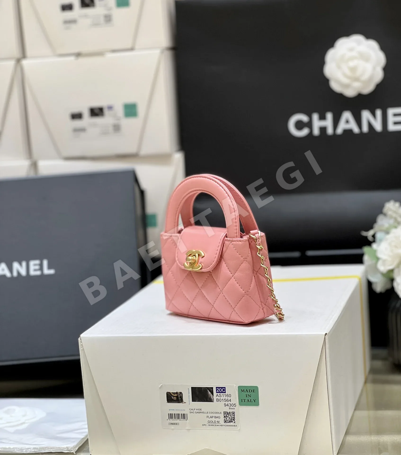 샤넬 미니 켈리 가방 상세 이미지 4