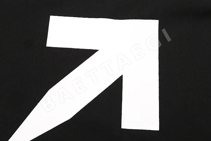 오프화이트 파스칼 해골 소녀 프린트 남성 반팔 티셔츠 OF 04 상세 이미지 6