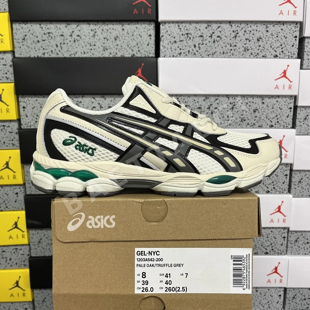 아식스 [M] 젤 NYC 2055 1203A542-200 200498 Asics Gel-NYC 2055 Pale Oak Truffle Grey