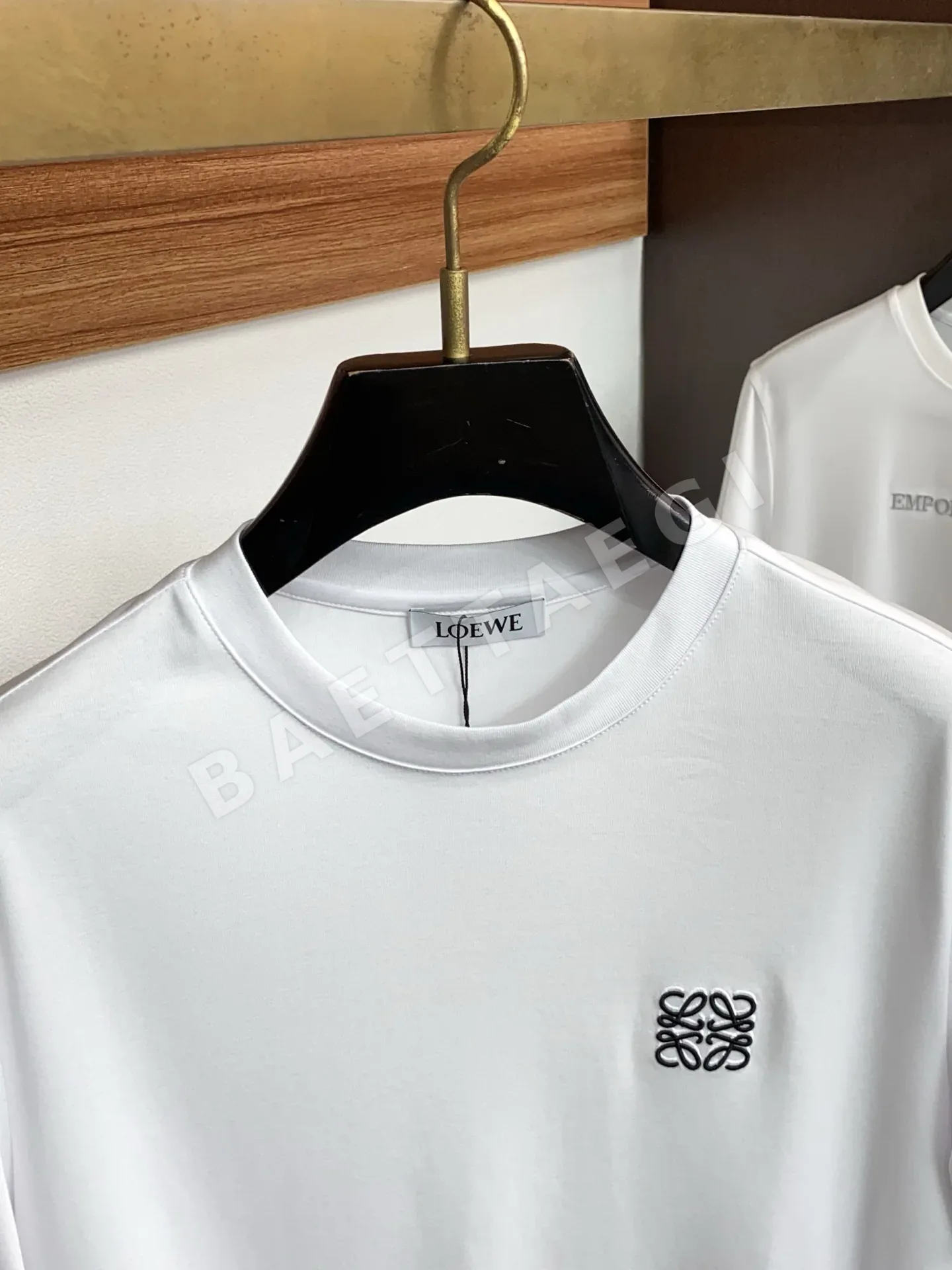 로에베 남성 클래식 반팔 티셔츠 상세 이미지 3