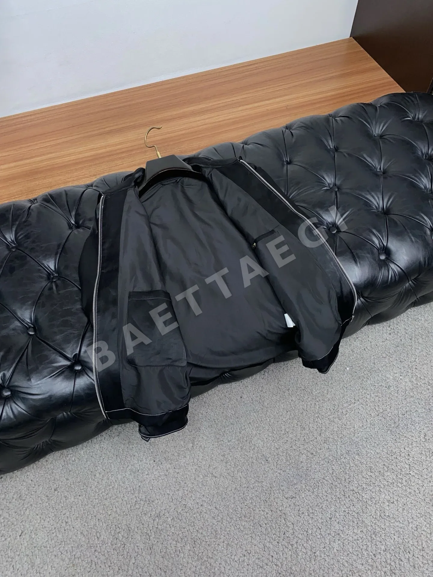 프라다 텐셀 라펠 슬림핏 남성 자켓 상세 이미지 7