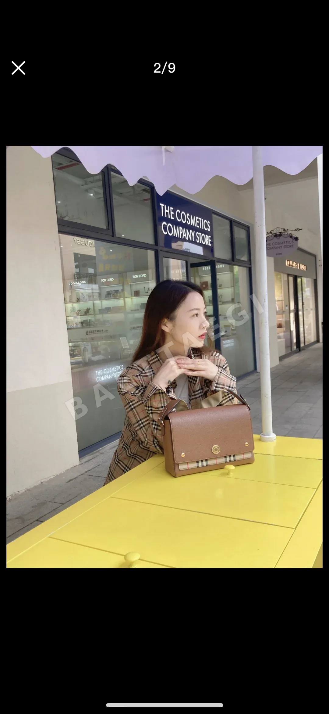 버버리 레트로 스타일 가방 상세 이미지 4