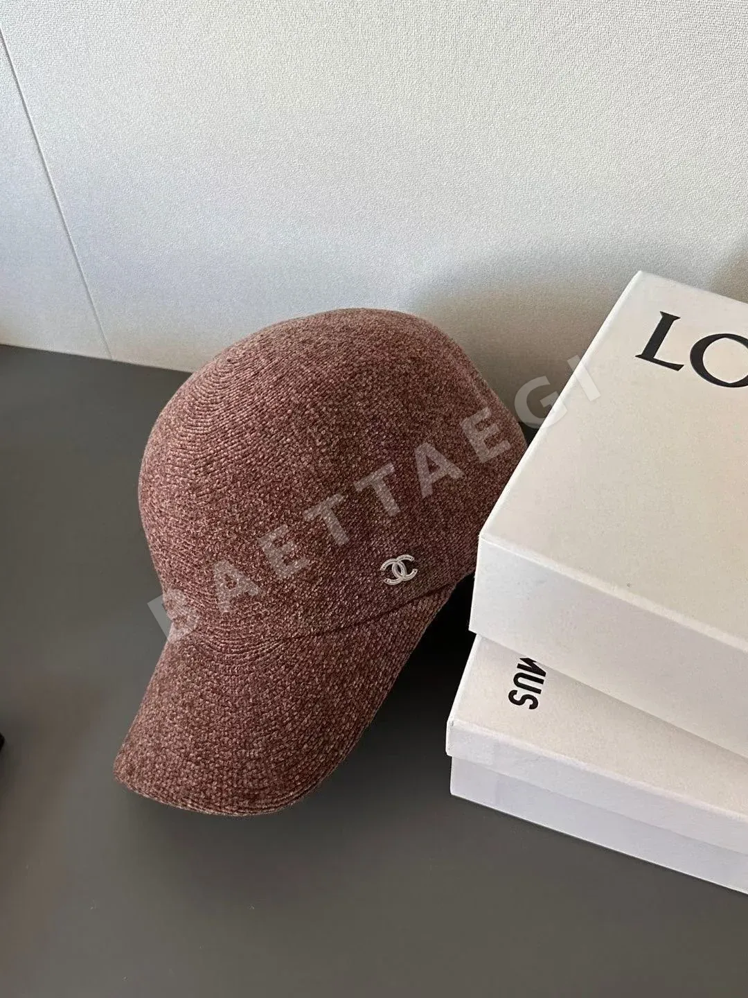 샤넬 벨벳 라이더 모자 상세 이미지 3
