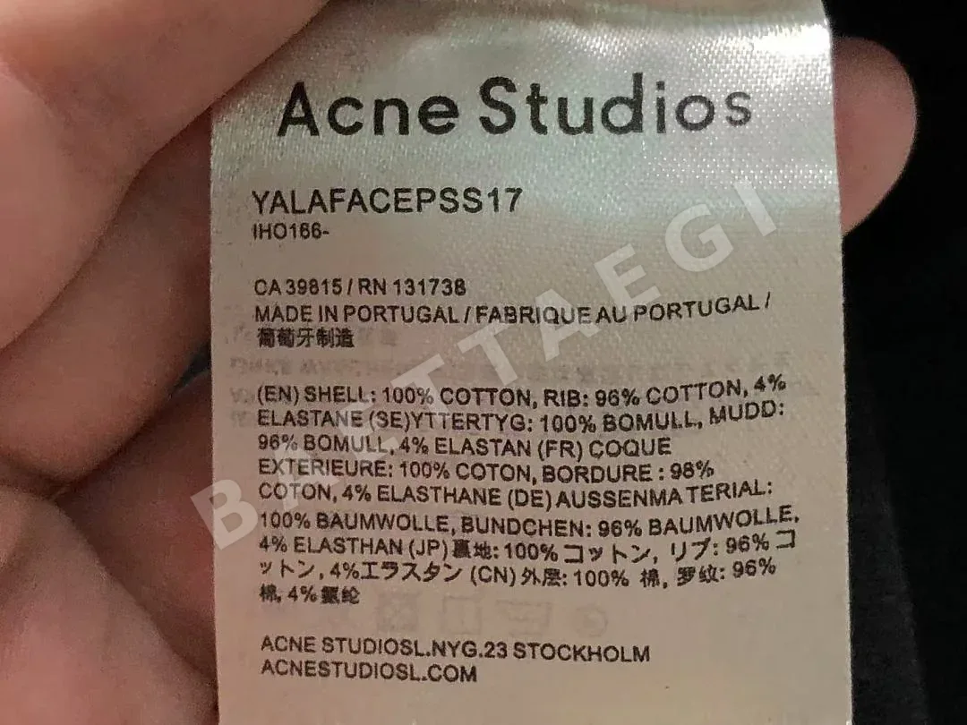 아크네스튜디오 여성 긴팔 티셔츠 203495 Acne Studios Long Sleeve 상세 이미지 16