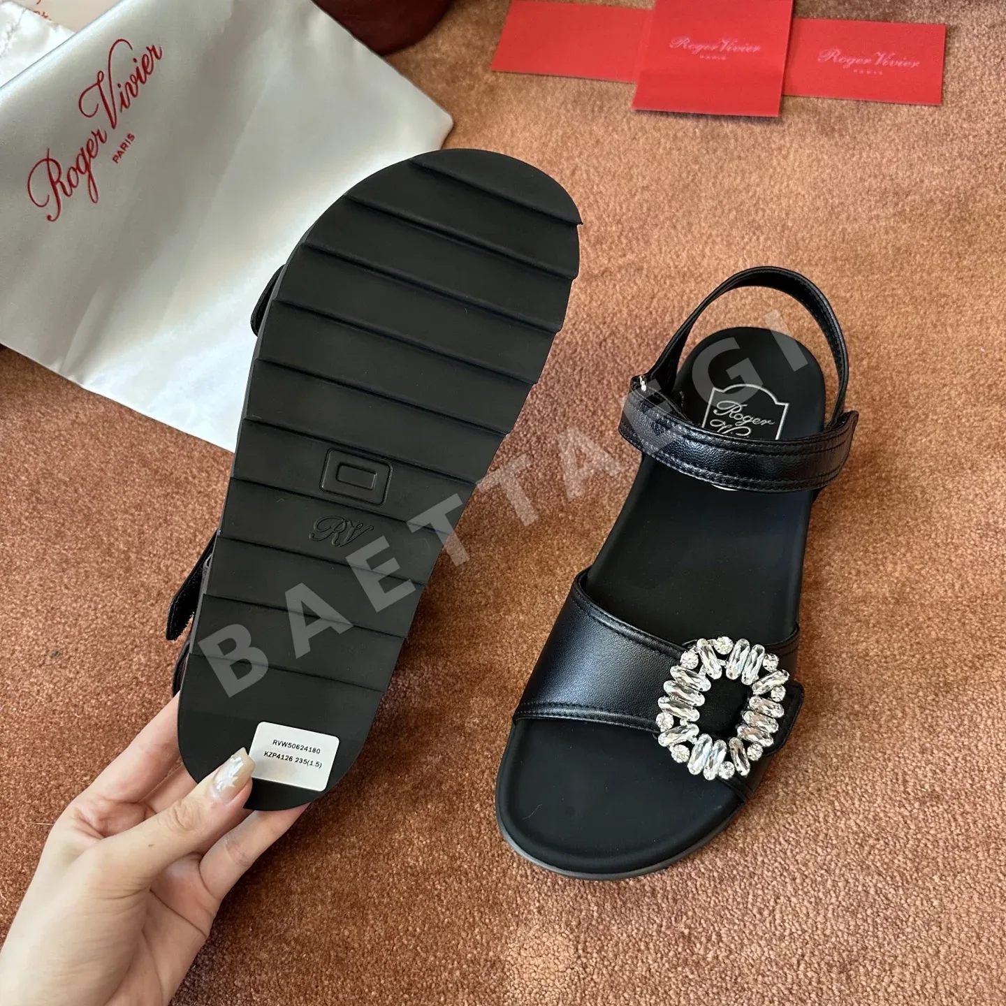 로저비비에 다이아몬드 버클 슬리퍼 상세 이미지 7
