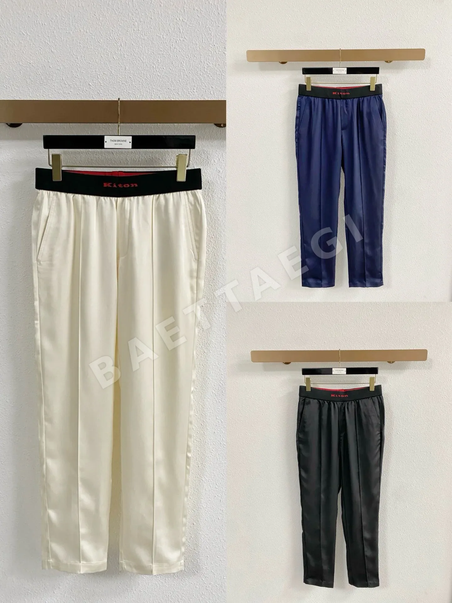 키톤 천연 식물 섬유 남성 바지 상세 이미지 9
