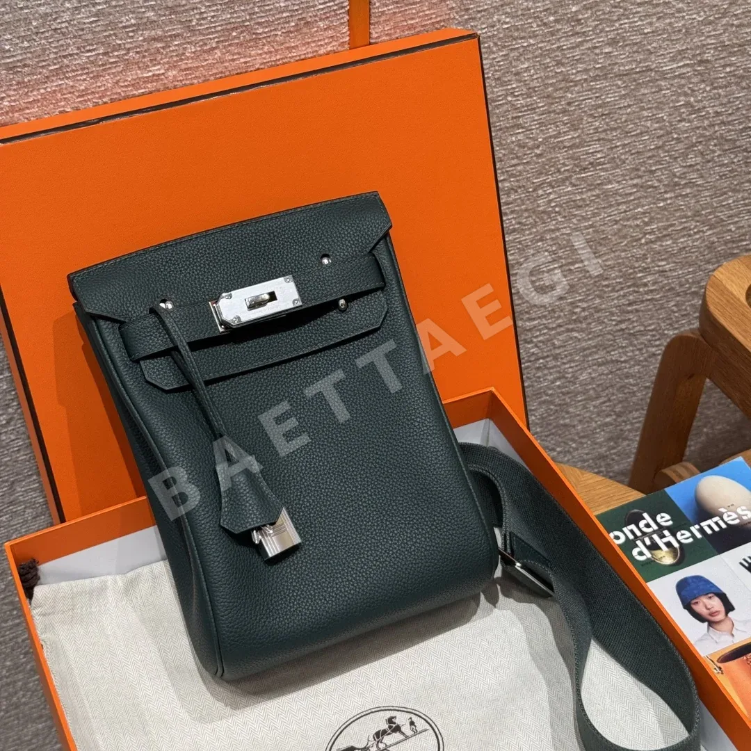 에르메스 핵 아 도 토고 가죽 백팩 166690