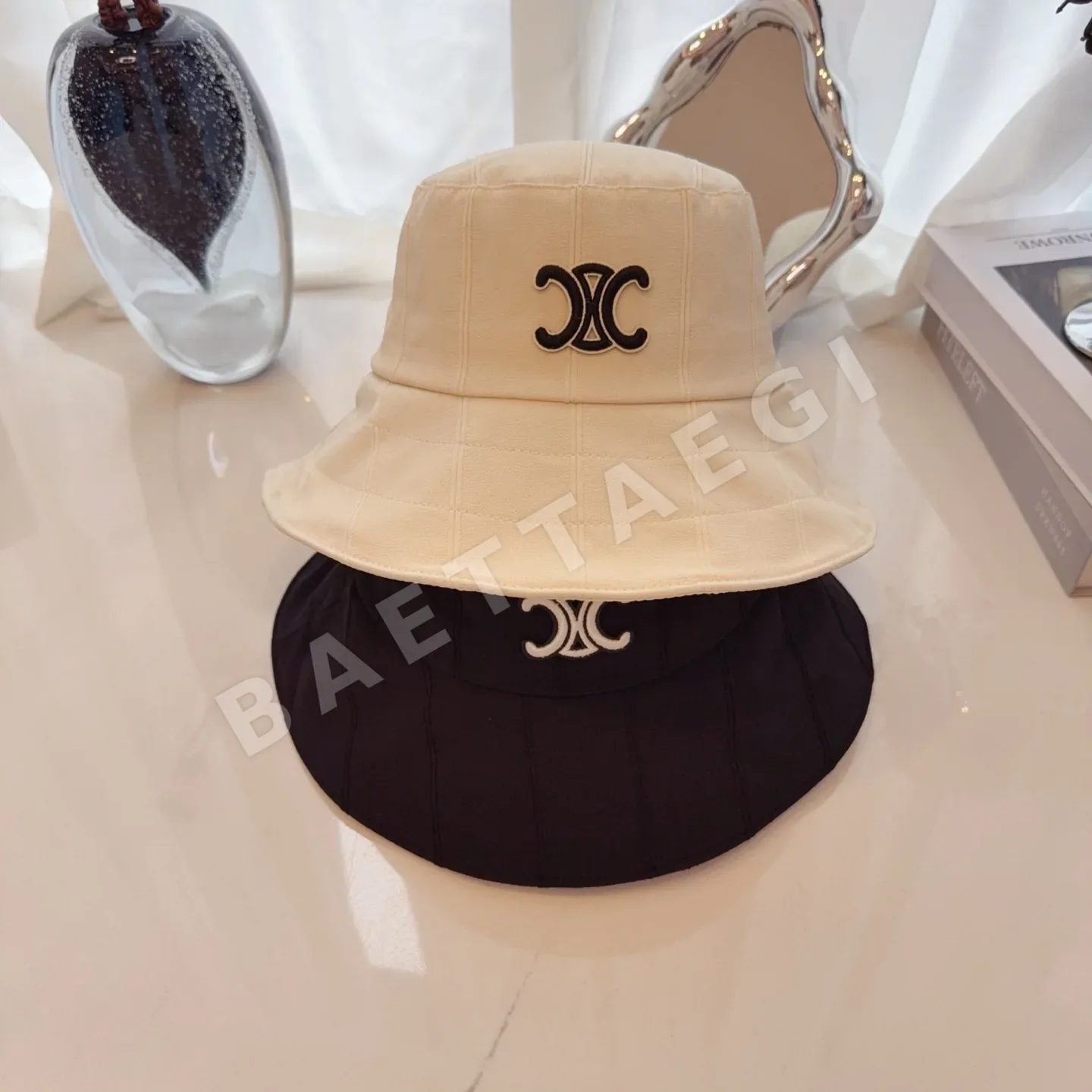셀린느 리본 어부 모자 상세 이미지 4