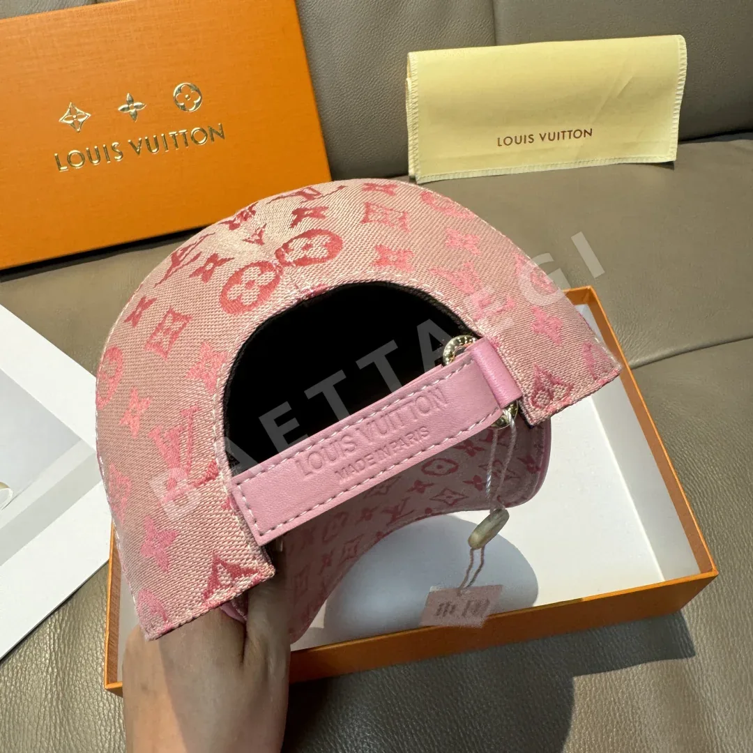 루이비통 LV 데님 자카드 베이스볼 캡 상세 이미지 8