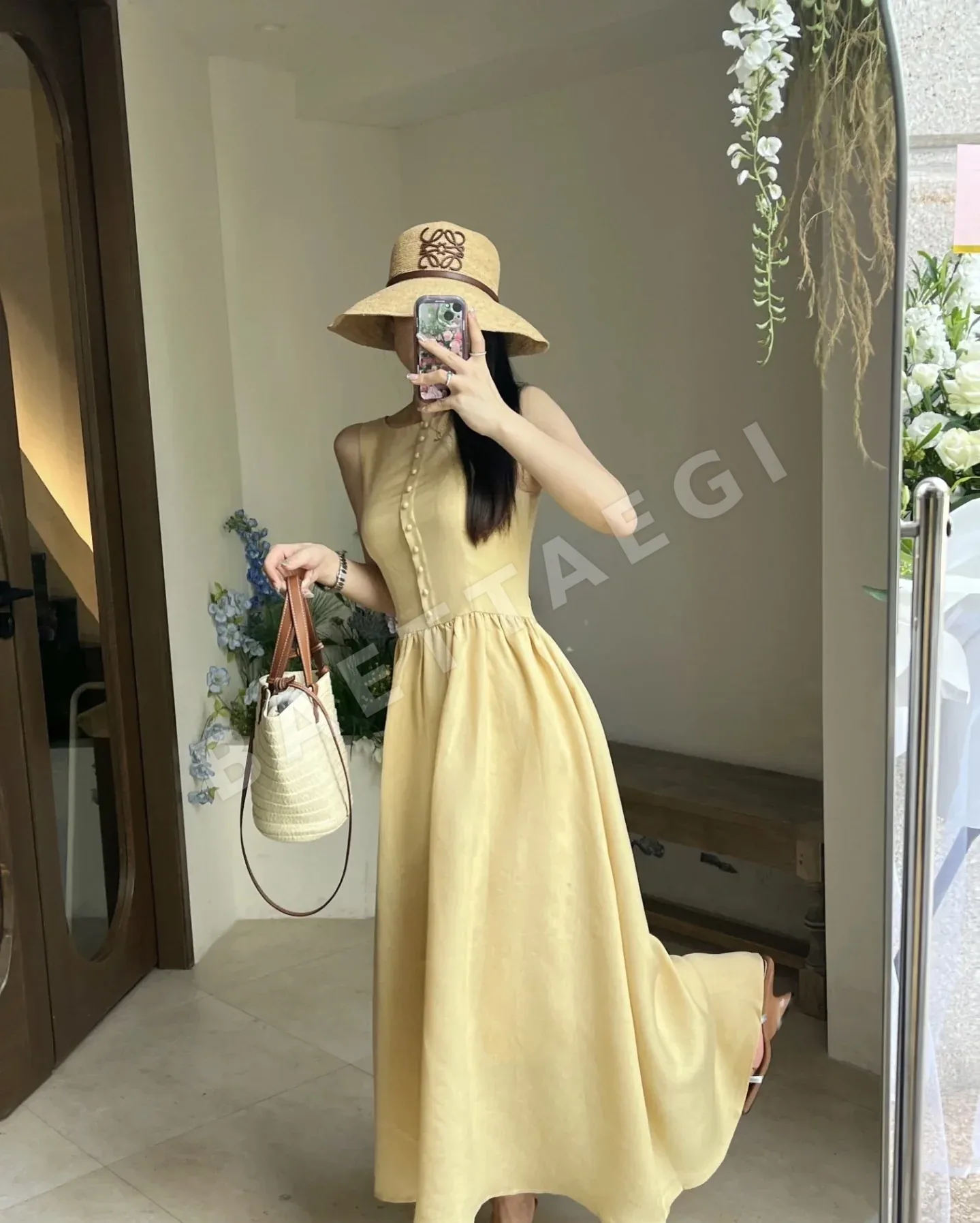 로에베 모자 79025 Loewe Cap