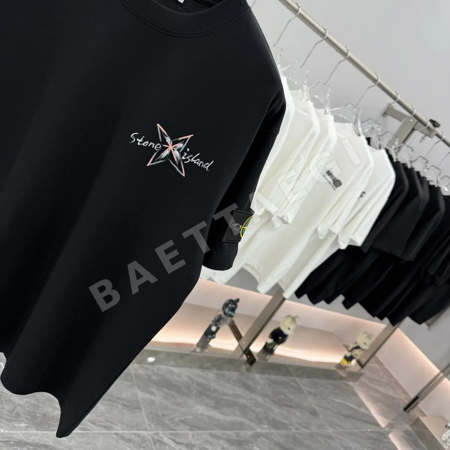 스톤아일랜드 크루넥 반팔 티셔츠 상세 이미지 5