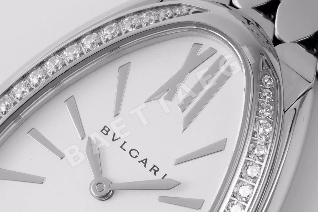 불가리 세르펜티 세두토리 골드 실버 다이아 쿼츠 여성 시계 레플리카 45021 Bvlgari 상세 이미지 4