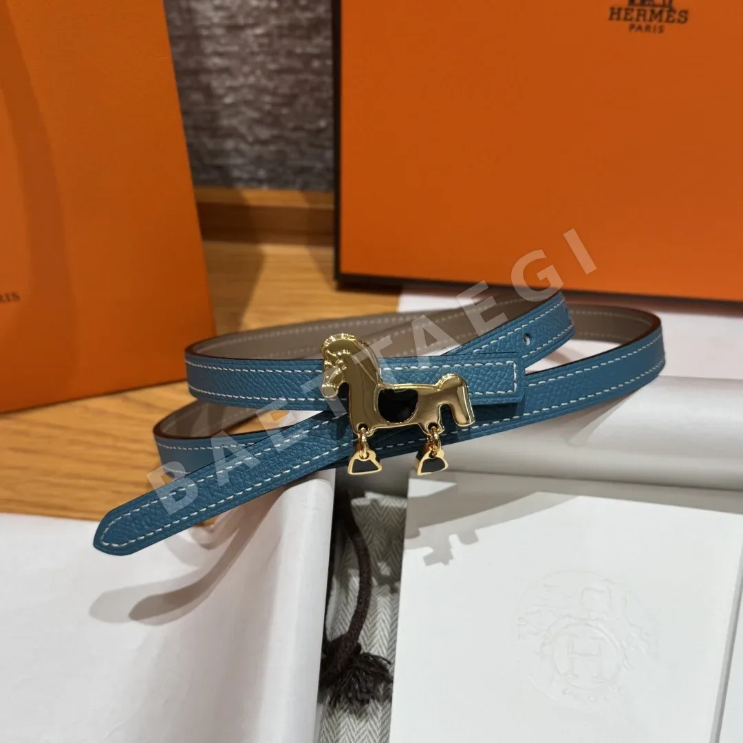 에르메스 그레난 양면 가죽 벨트 175881