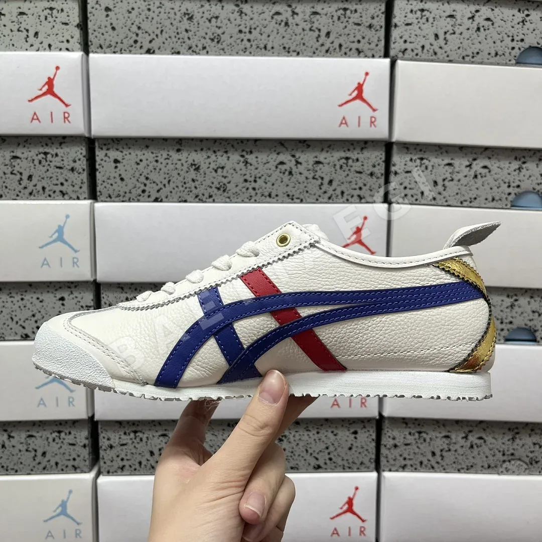 오니츠카타이거 [QC] 멕시코 66 D507L-0152 202290 Onitsuka Tiger Mexico 66 White Blue Red 상세 이미지 4