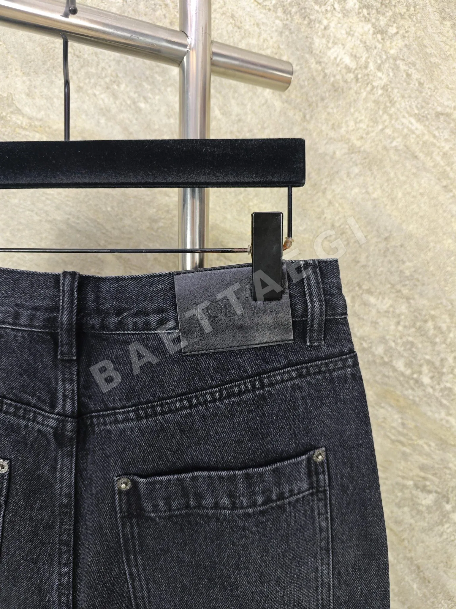 로에베 아플리케 데님 남성 바지 상세 이미지 6