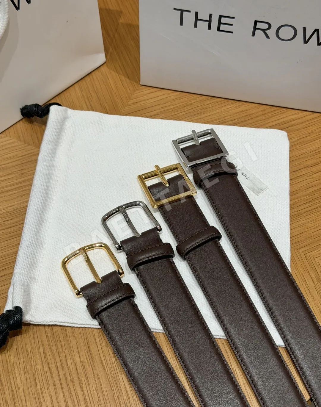 더로우 클래식 송아지가죽 벨트 32mm 상세 이미지 5