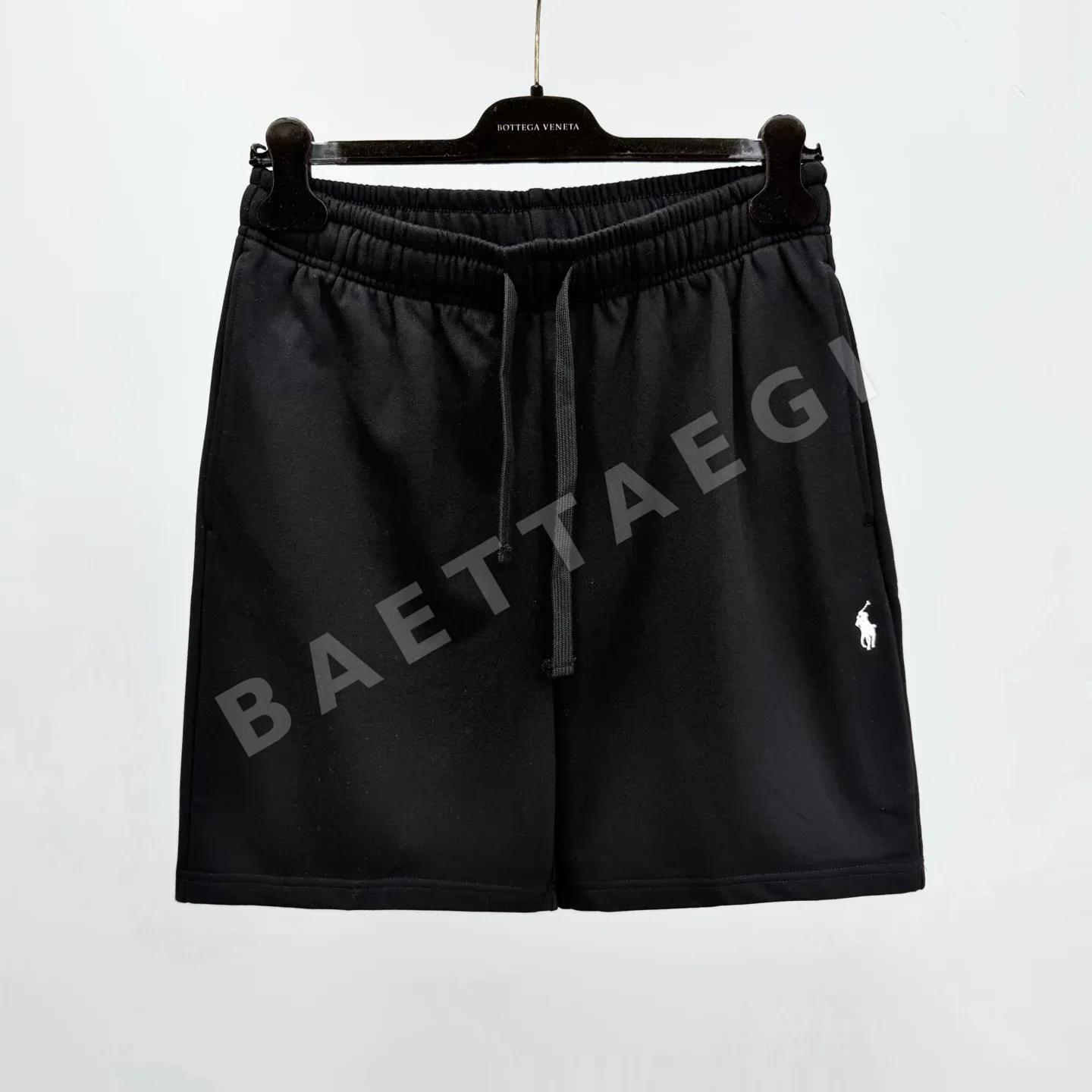 폴로 린넨 평직 자수 남성 반바지 113944