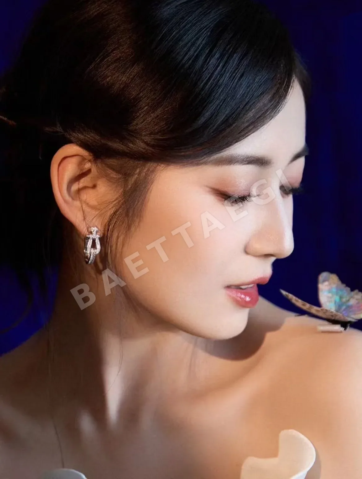프레드 다이아몬드 서클 클래스프 귀걸이 71565