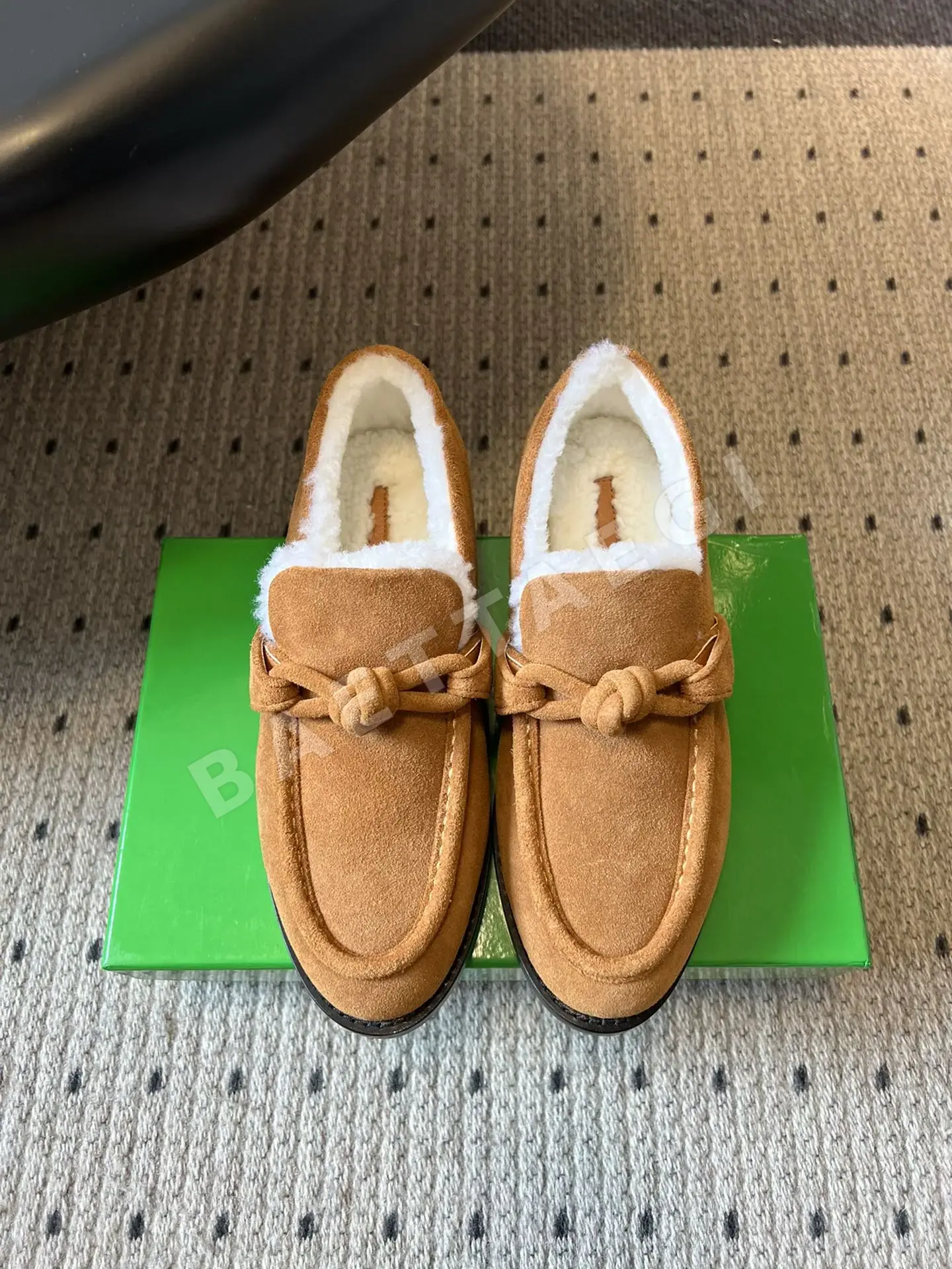 보테가베네타 플리스 슬립온 여성 신발 9883