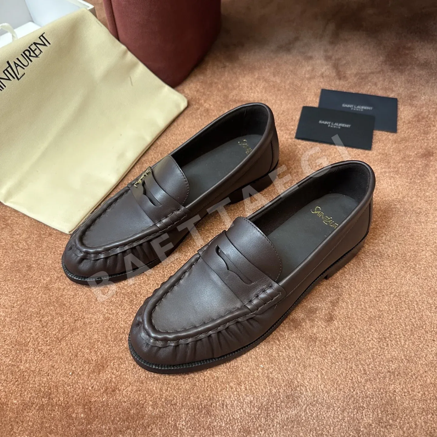 생로랑 YSL 앞코 덮인 뮬 상세 이미지 2