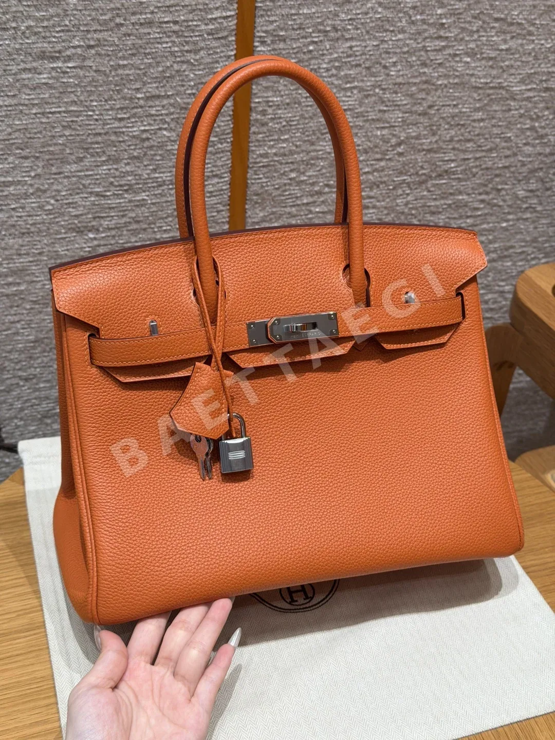 에르메스 버킨 30 토고 가죽 가방 144480