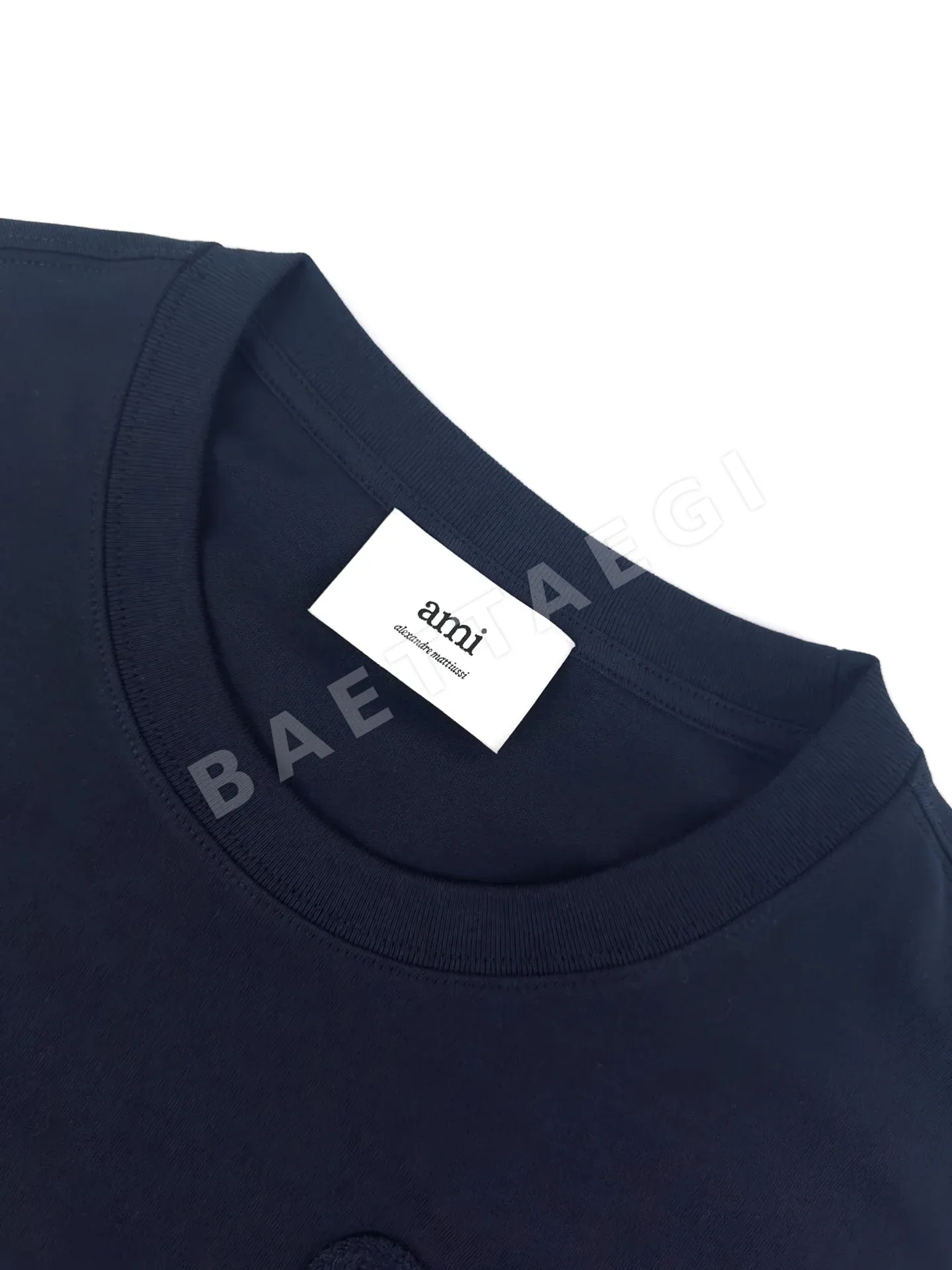 아미 크로셰 하트 반팔 티셔츠 상세 이미지 3