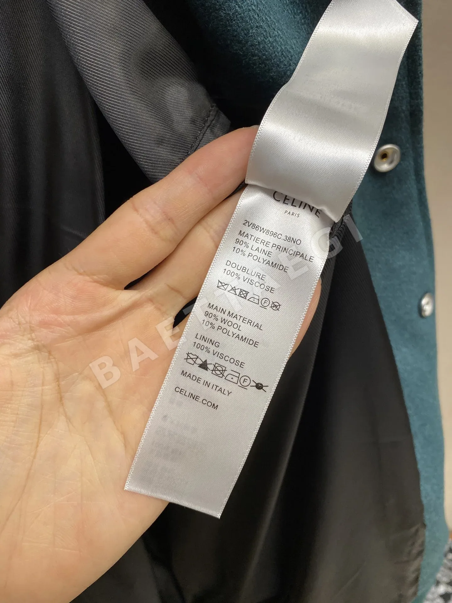 셀린느 울 베이스볼 자켓 상세 이미지 9