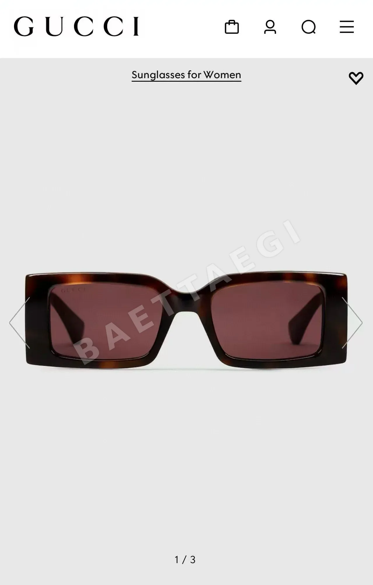 구찌 선글라스 56596 Gucci Sunglasses 상세 이미지 5