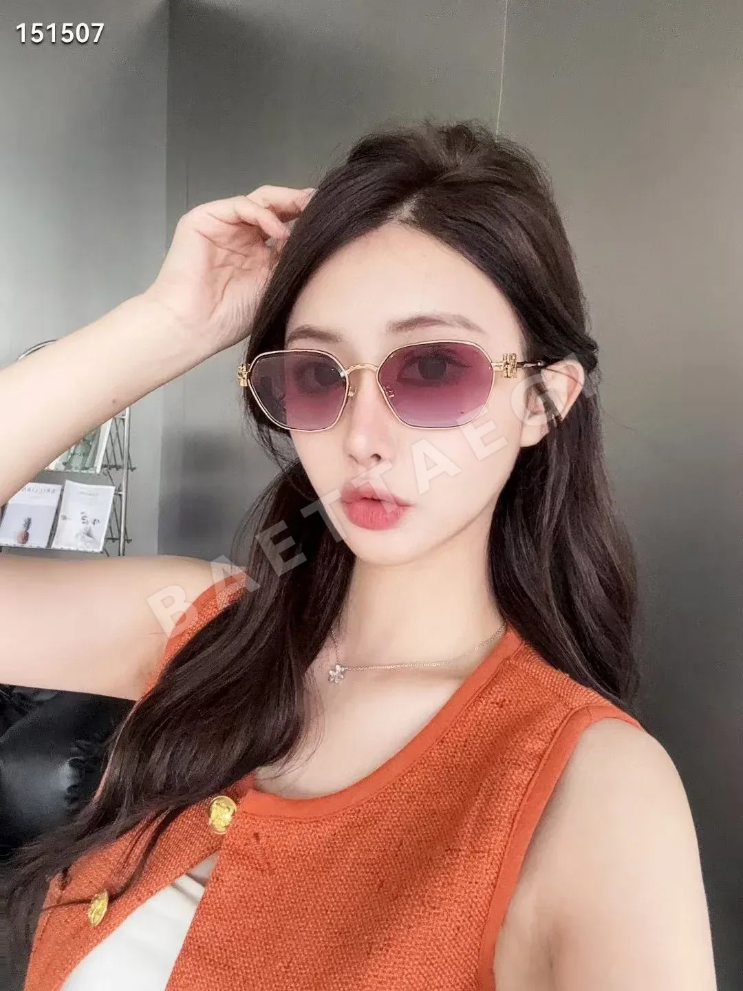 미우미우 MU55 ZS 선글라스 상세 이미지 3