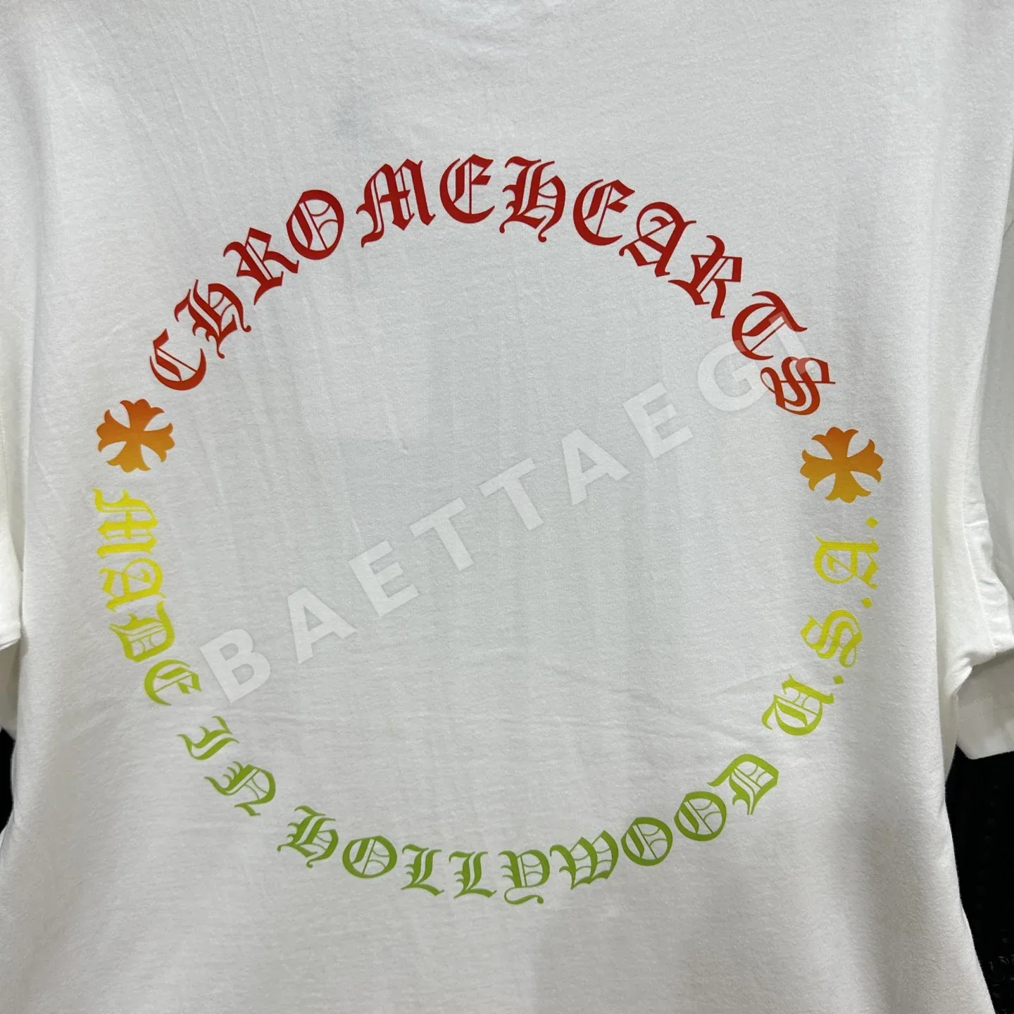 크롬하츠 남성 반팔 티셔츠 상세 이미지 5