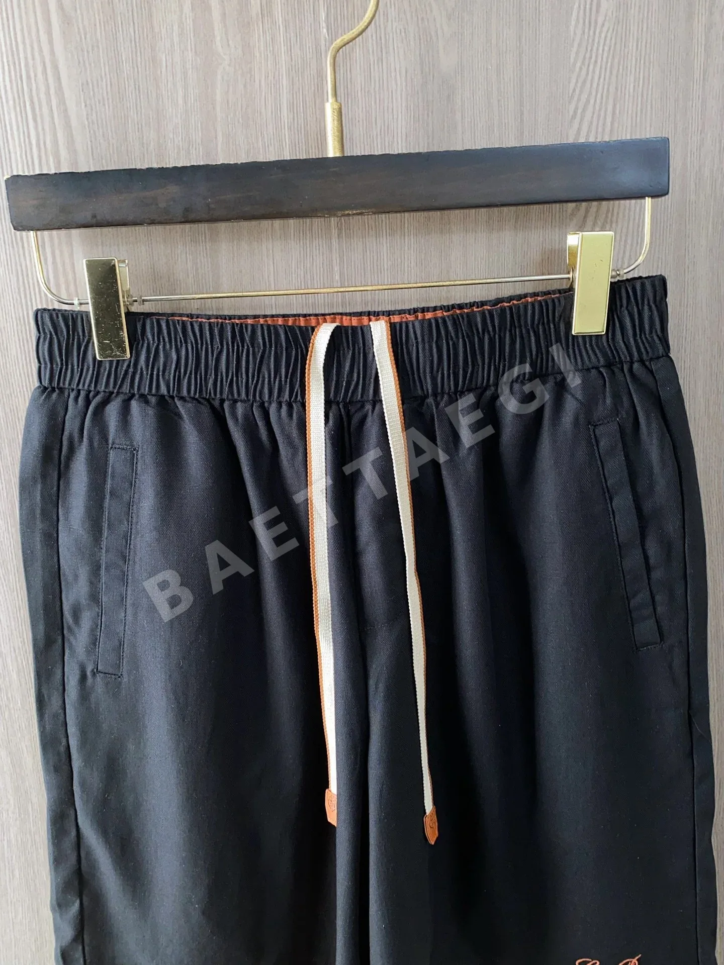 로로피아나 린넨 코튼 남성 반바지 상세 이미지 2