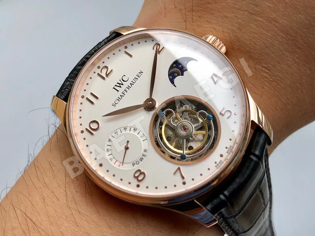IWC 포르투기저 투르비용 문페이즈 파워리저브 시계 상세 이미지 6