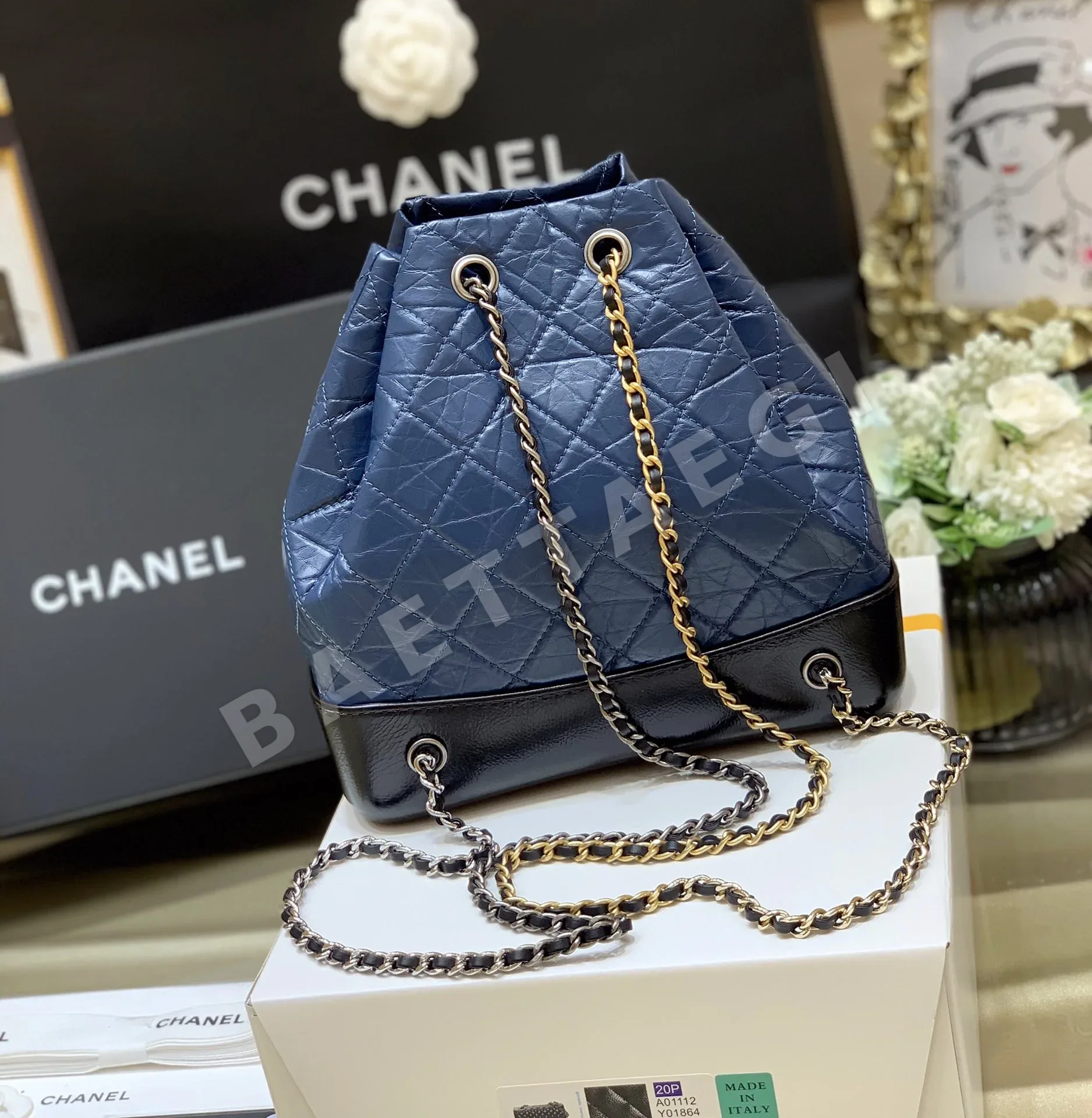 샤넬 가브리엘 더블 백팩 A93820 상세 이미지 3