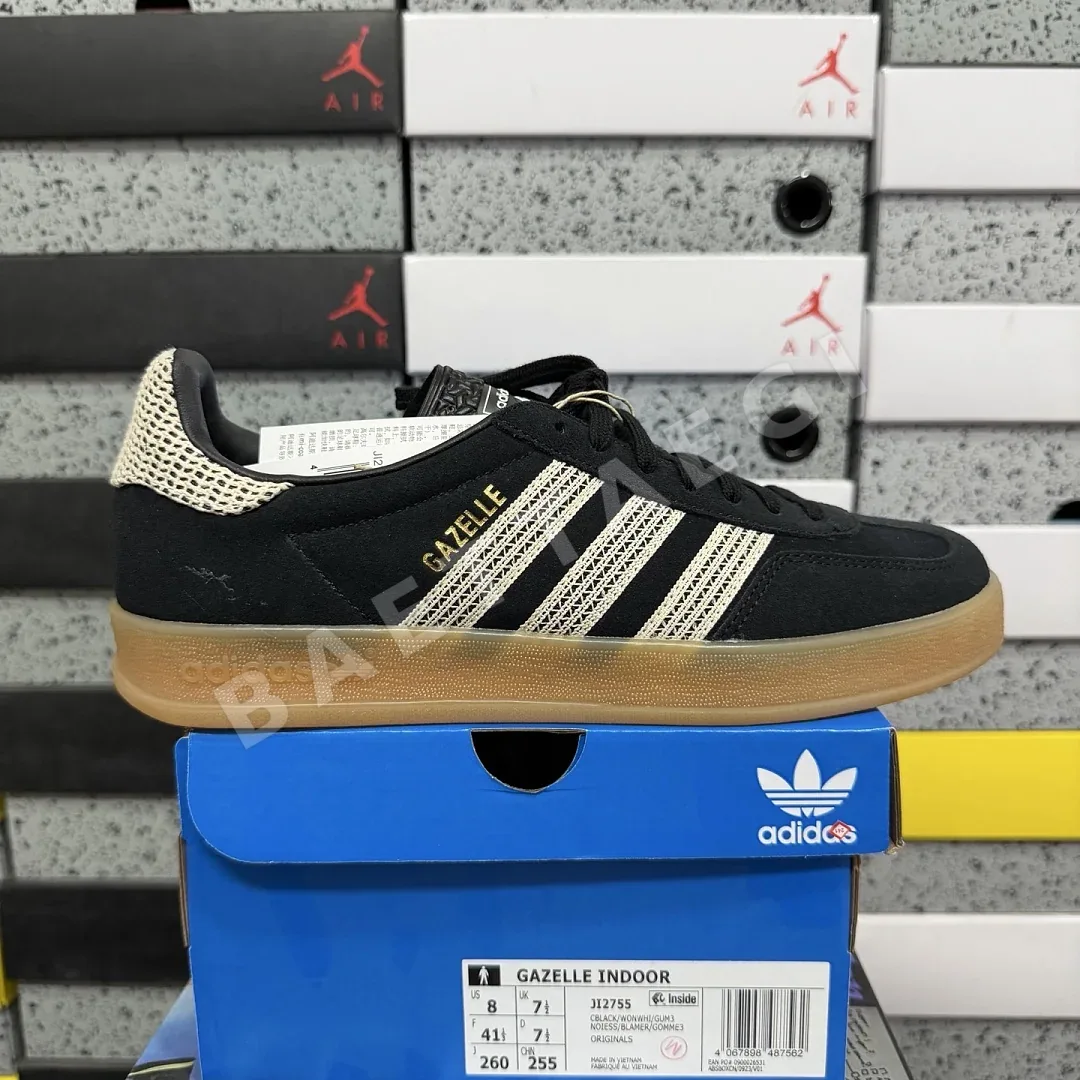 아디다스 [GOD] 가젤 인도어 JI2755 200826 Adidas Gazelle Indoor Core Black Wonder White
