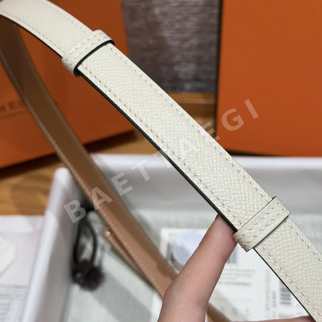 에르메스 켈리 버클 수제 가죽 벨트 상세 이미지 8