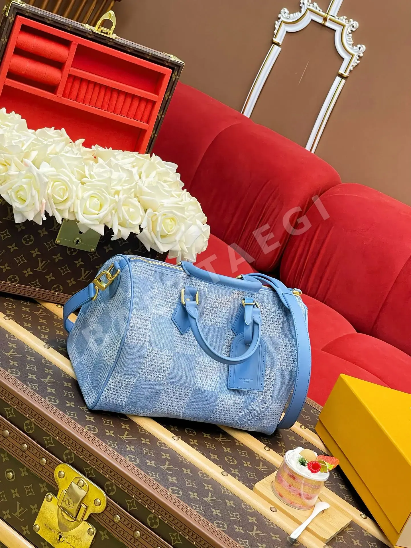루이비통 스피디 30 밴드리에르 핸드백 N00203 상세 이미지 4
