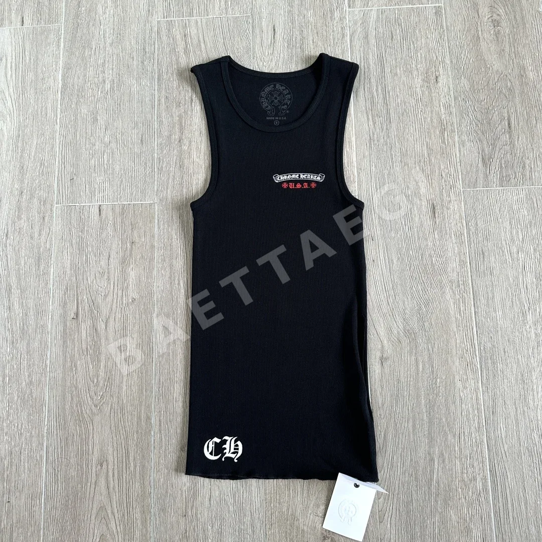 크롬하츠 크랙 프린트 여성 반팔 티셔츠 83067