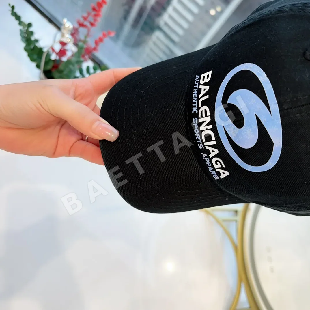 발렌시아가 플라워 프린트 베이스볼 캡 상세 이미지 7