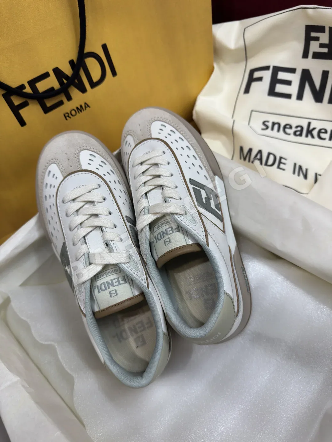 펜디 컬러 블로킹 여성 스니커즈 상세 이미지 6