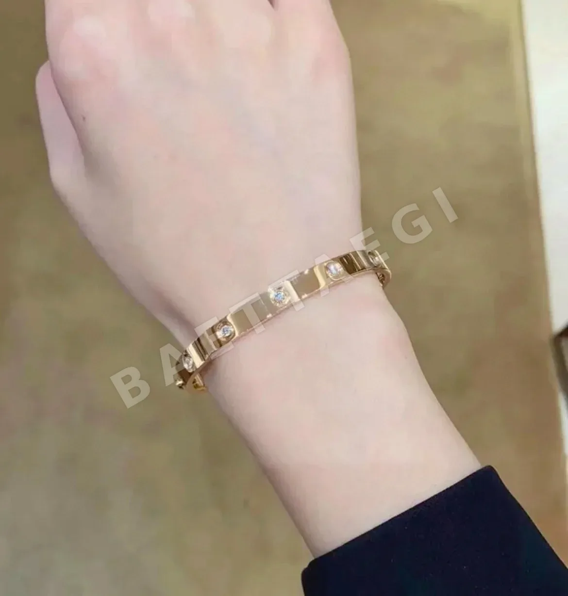 까르띠에 LOVE 와이드 다이아몬드 팔찌 61192