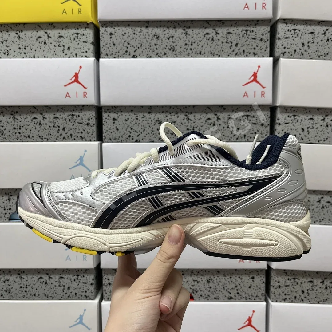 아식스 [TOP] 젤 카야노 14 1203A961-100 200310 Asics Gel-Kayano 14 JJJJound White Navy 상세 이미지 2