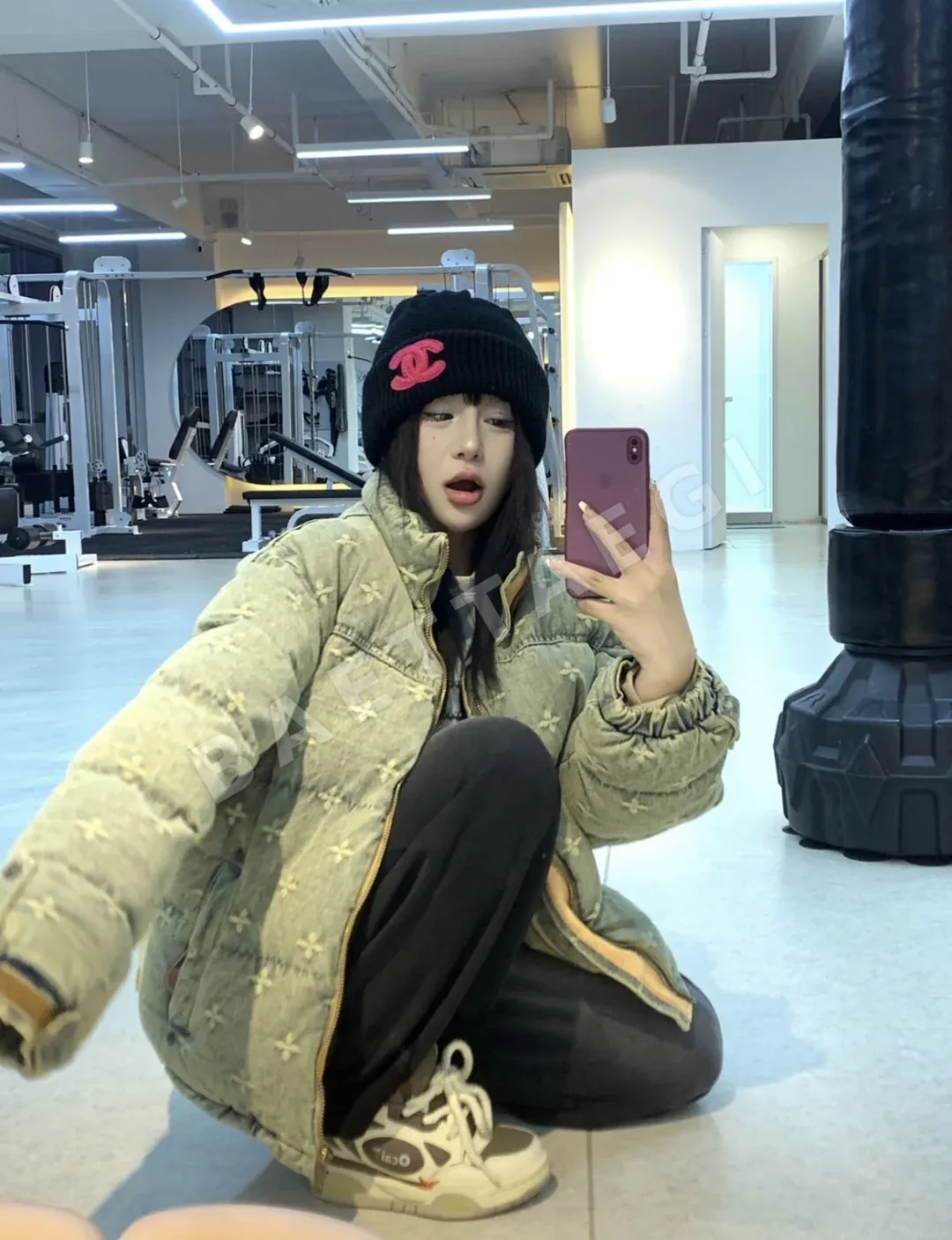 샤넬 비니 모자 상세 이미지 2