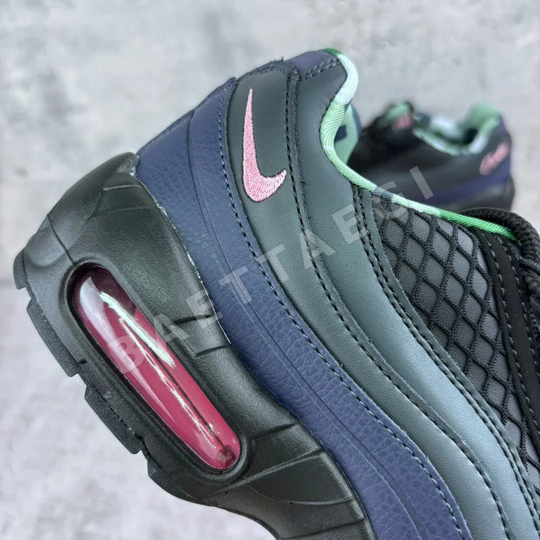 나이키 에어 맥스 95 SP FB2709-001 200919 Nike Air Max 95 SP Corteiz Pink Beam 상세 이미지 4