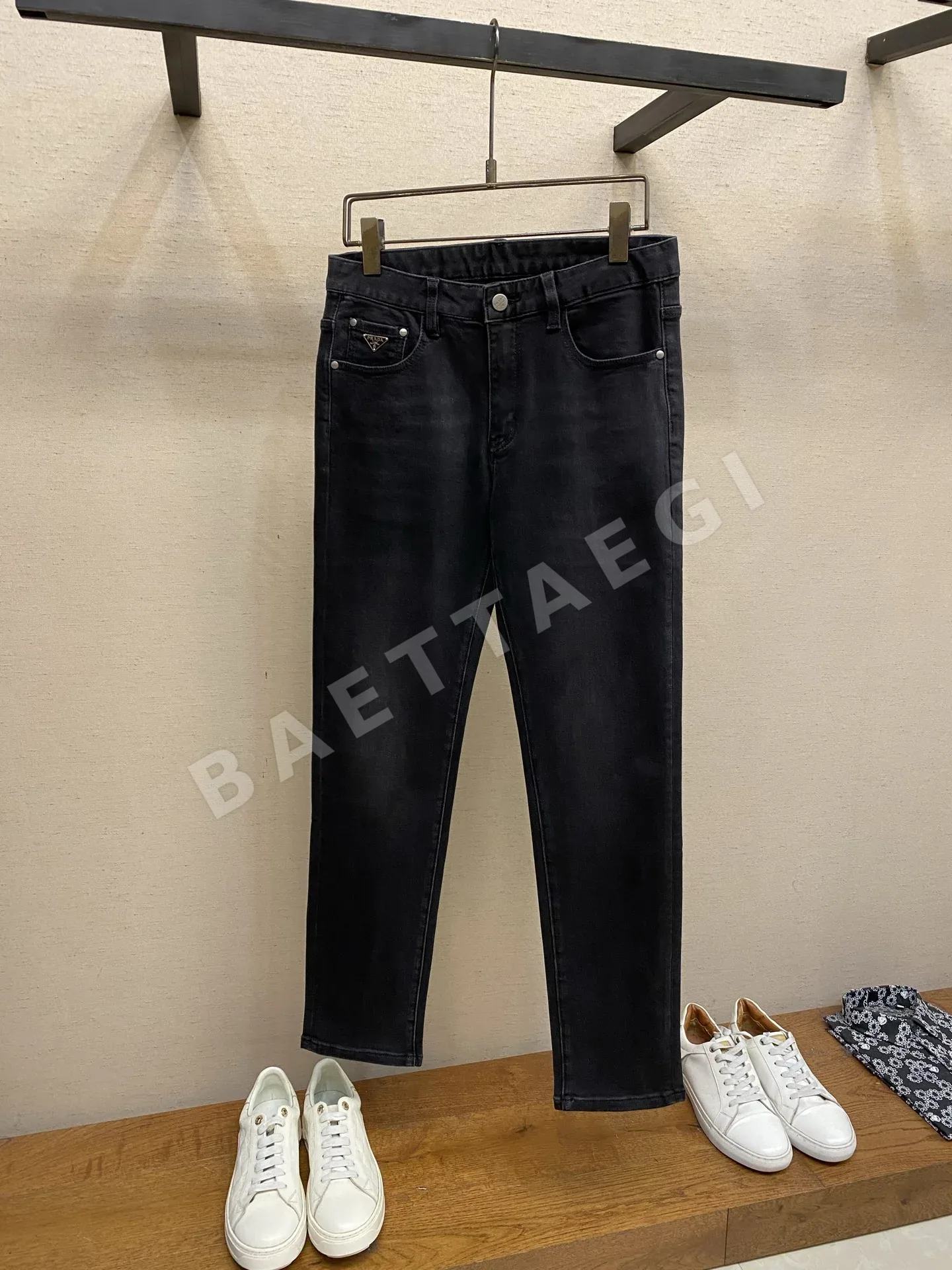 프라다 남성 수트 바지 상세 이미지 1