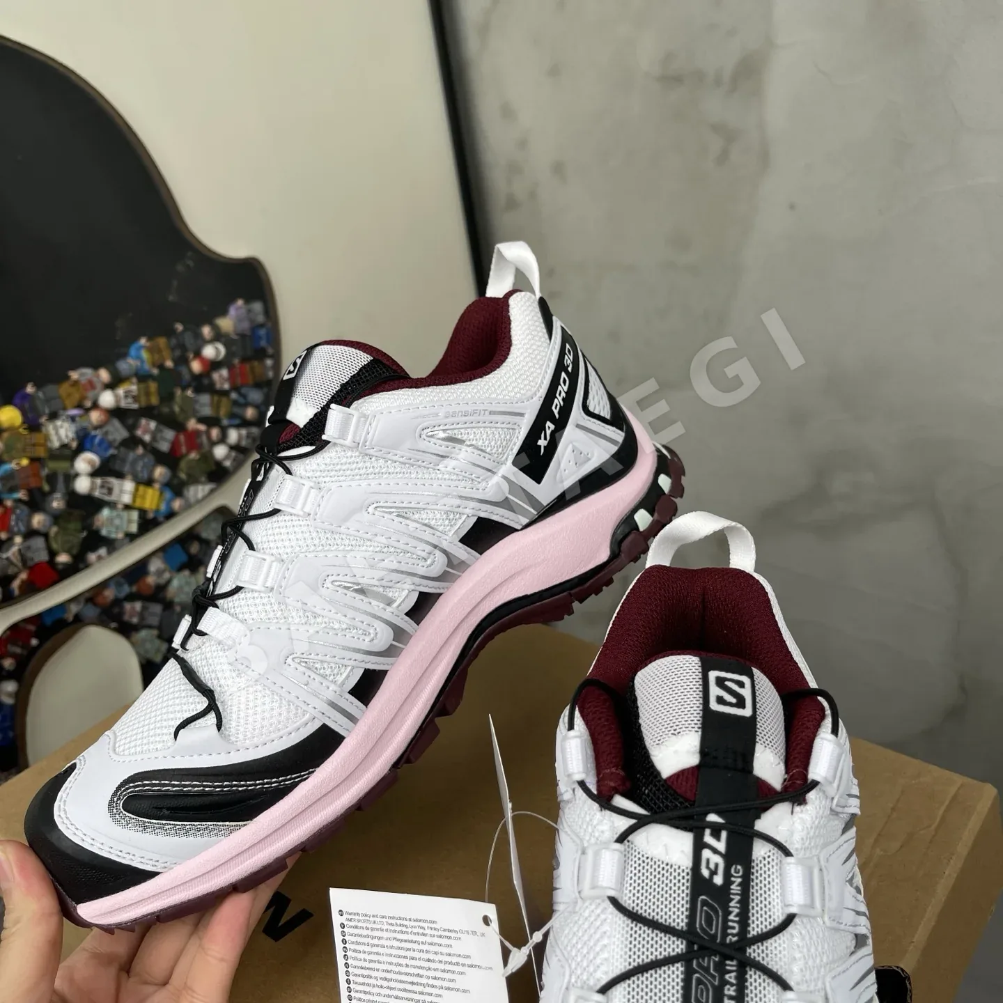 살로몬 3D 신발 상세 이미지 5