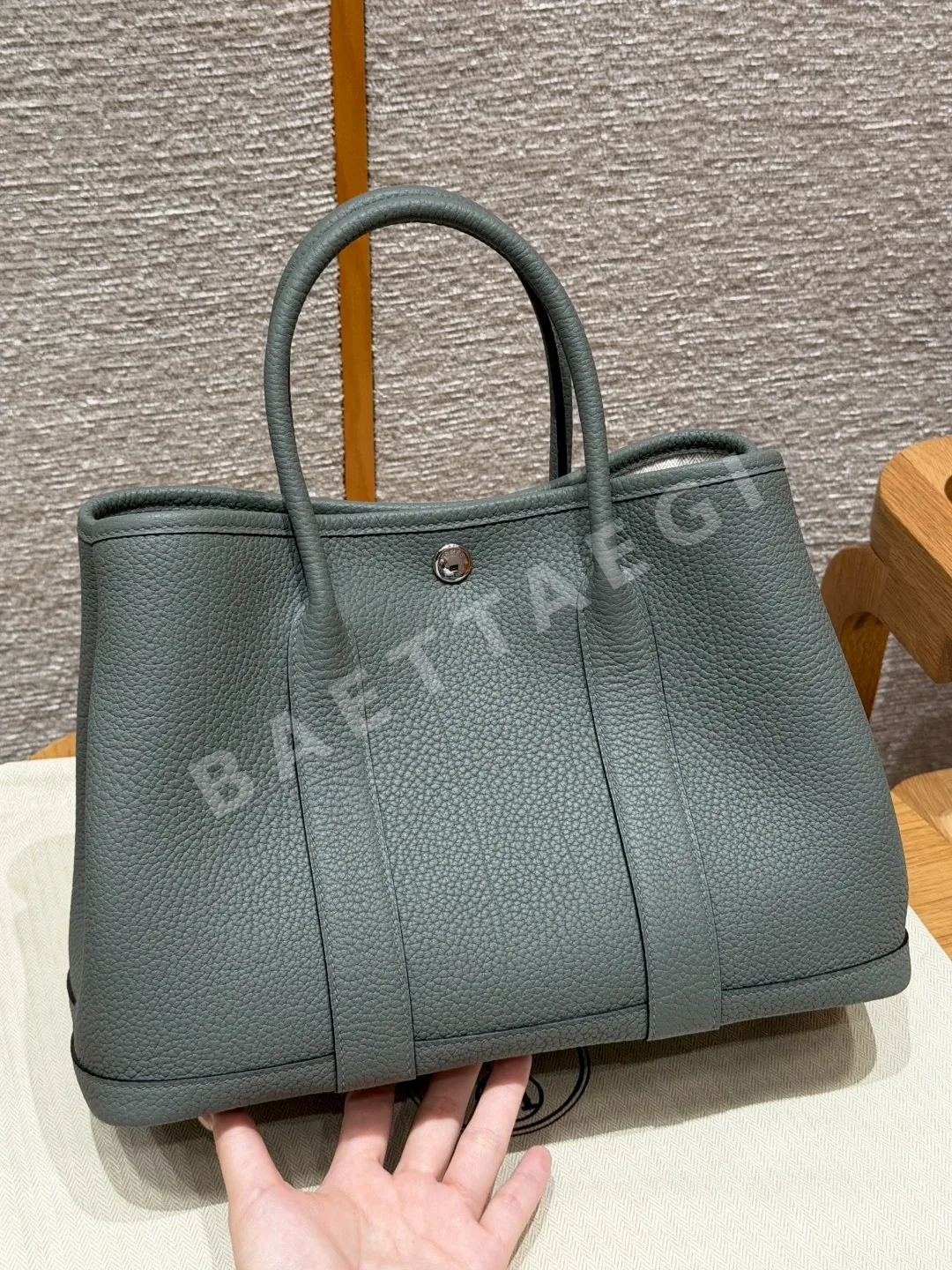 에르메스 가든파티 30 cm 가죽 가방 169376