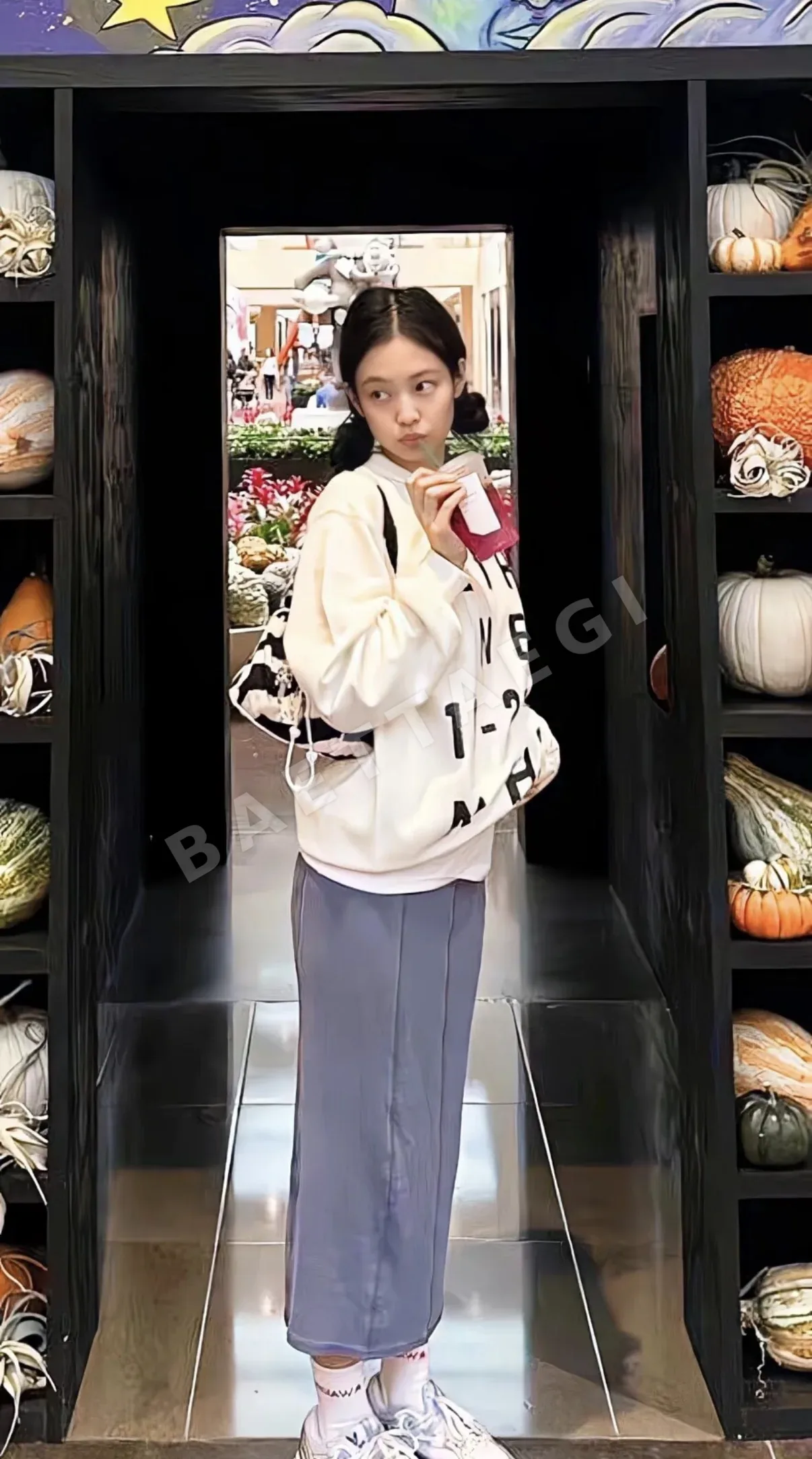크롬하츠 핑크 제브라 패턴 말털 가방 상세 이미지 7